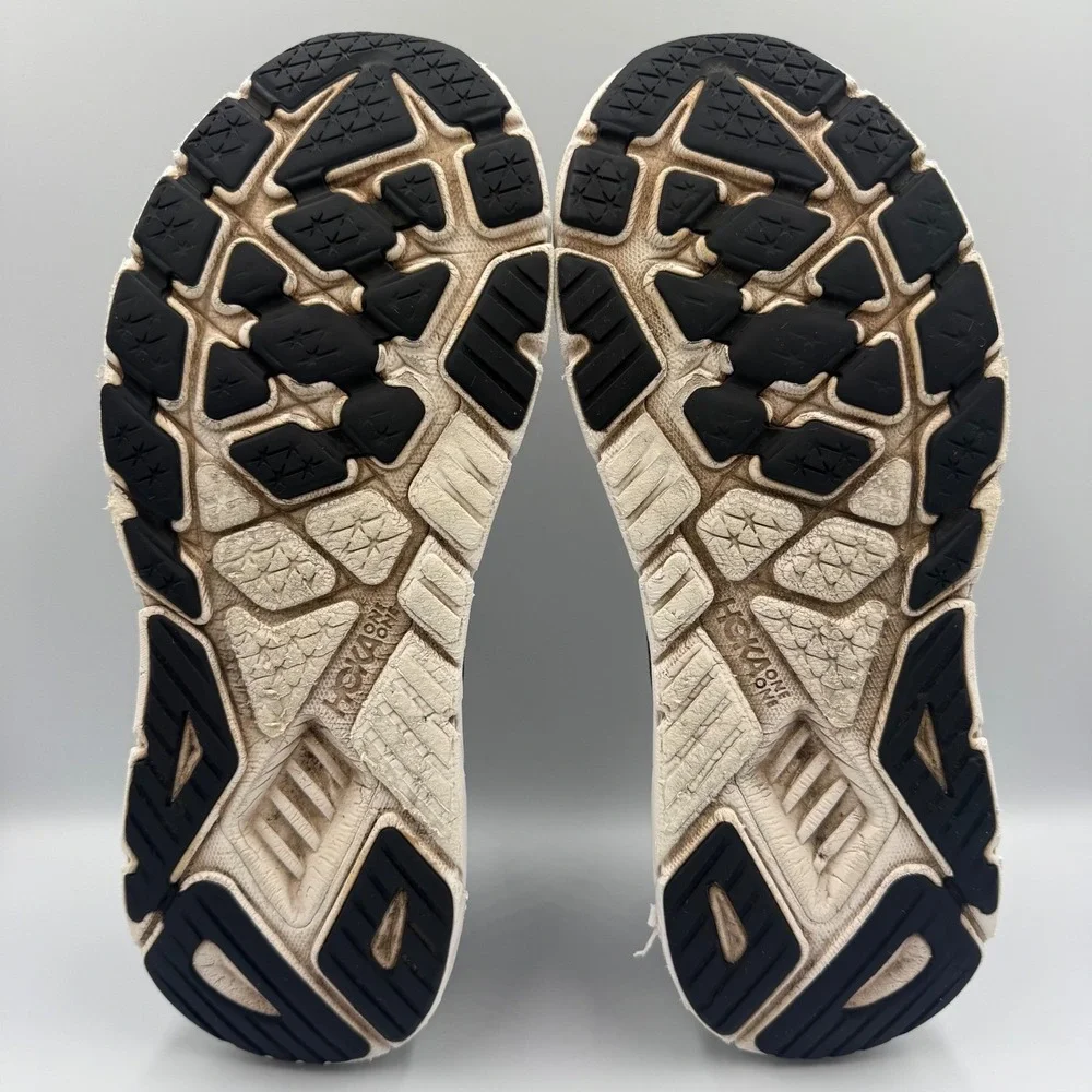 Hoka One One Arahi 7 Running Shoes Black White Men's Size 11 D Athletic Sneakers